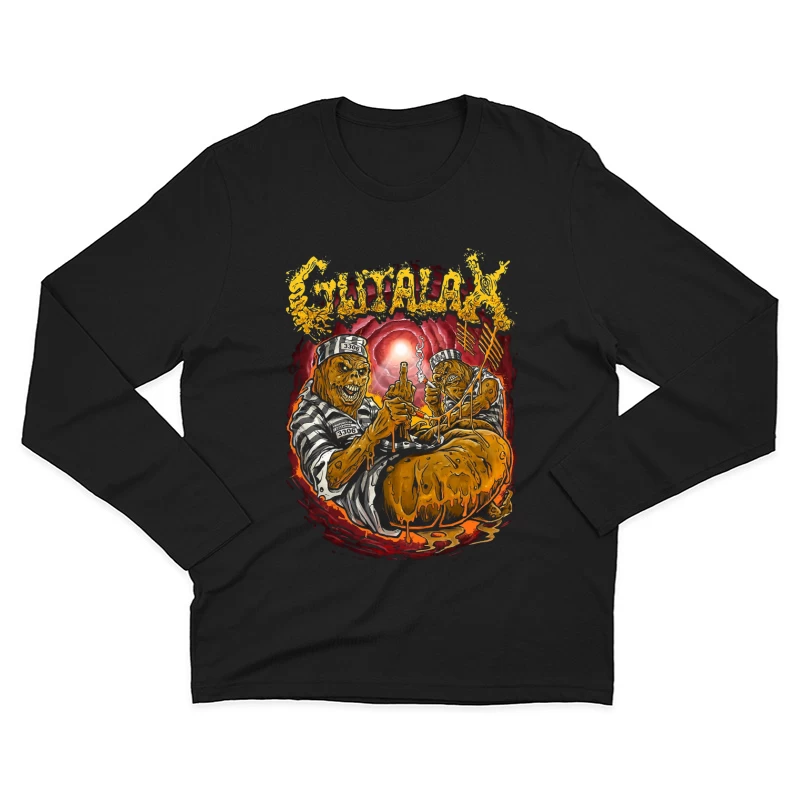 Gutalax Asscatraz Male Long Sleeve T-Shirt