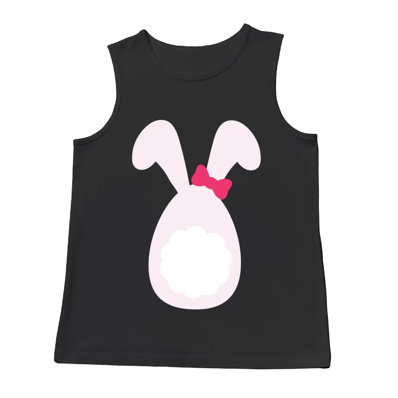 Lapin mignon avec nœud Homme Débardeur