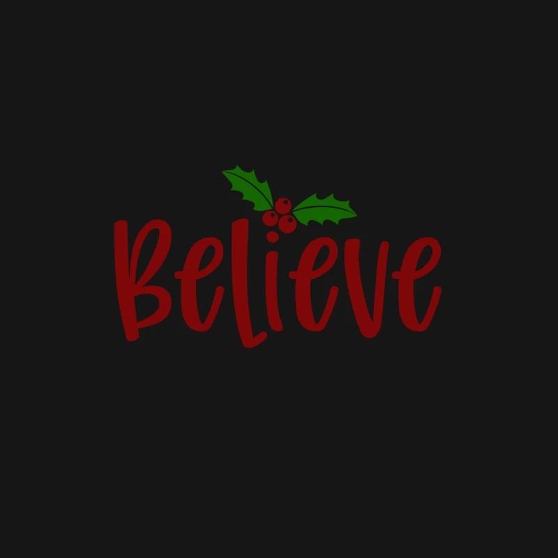 Design de Noël avec Houx Homme Manches Longues T-Shirt