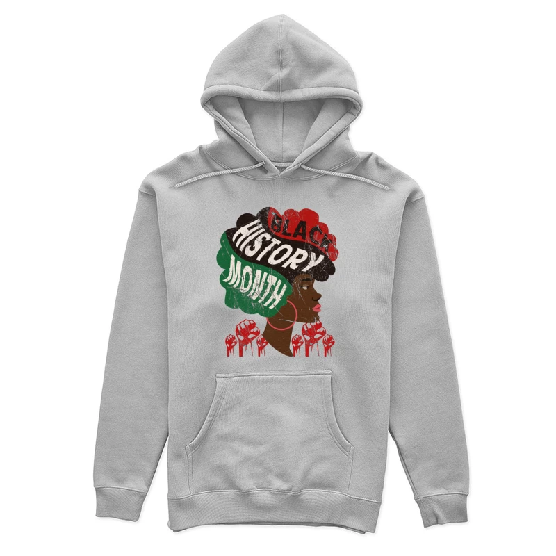Schwarze Geschichte Monat, Afro, Ermächtigung Damen Pullover Hoodie