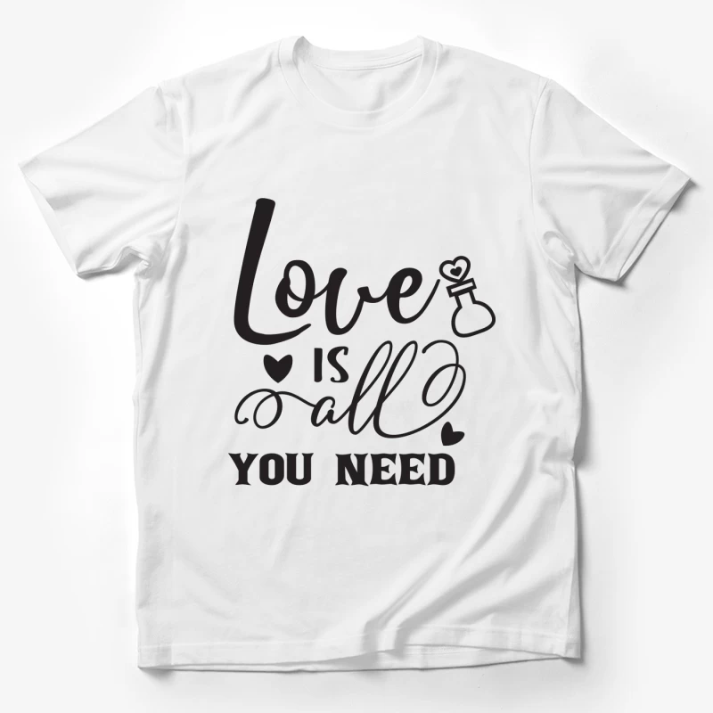 Message inspirant d'amour Homme T-Shirt
