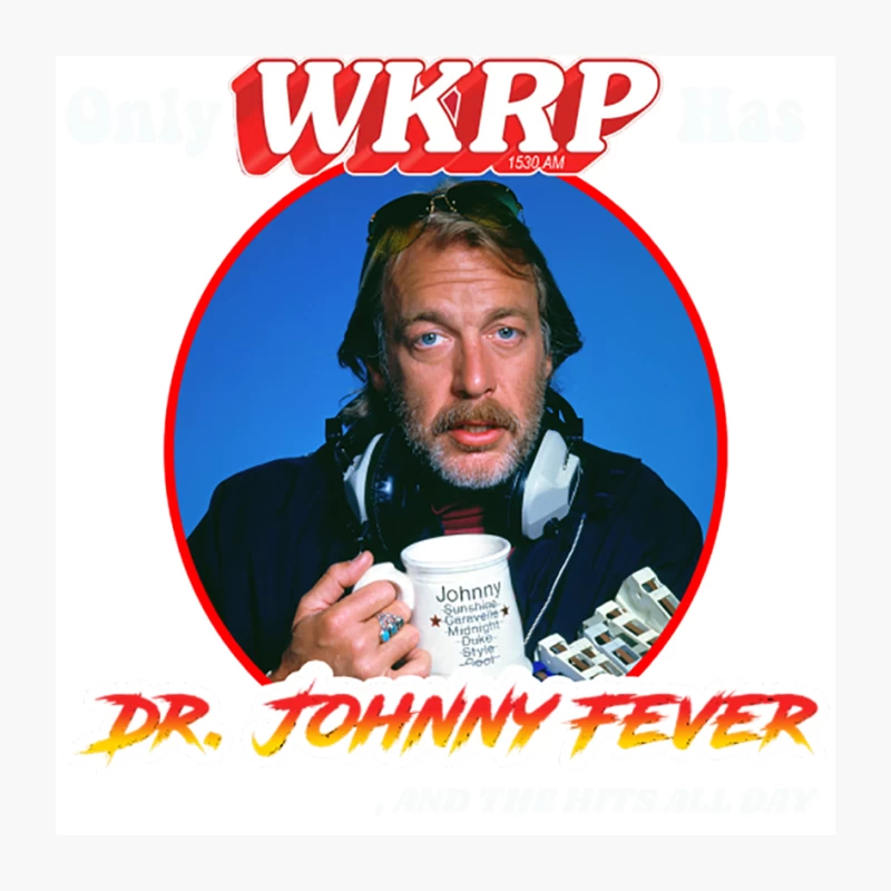 Only WKRP in Cincinnati has Dr Johnny Fever Pin