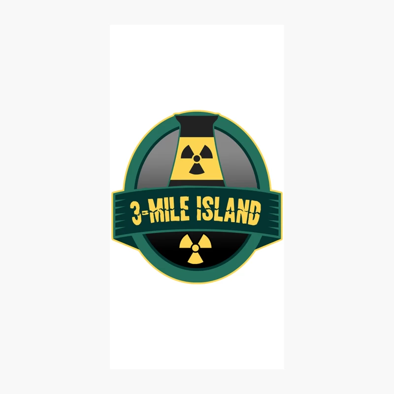 3 Mile Island- Addams Family Travel Badge iPhone Case