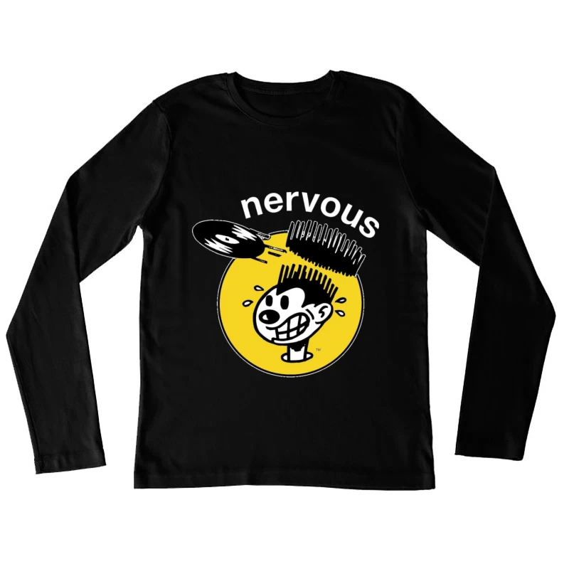 THE NERVOUS RECORDS Female Long Sleeve T-Shirt