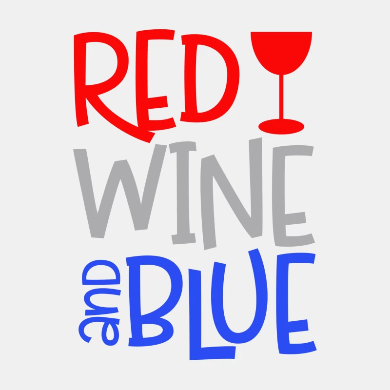Design Coloré avec Verre de Vin Homme Débardeur