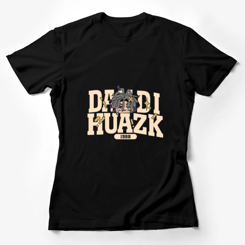 Coole Comic-Grafik Dandi Huazk Damen T-Shirt