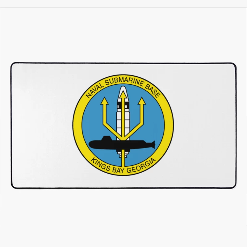 Naval Submarine Base Kings Bay Georgia Desk Mat