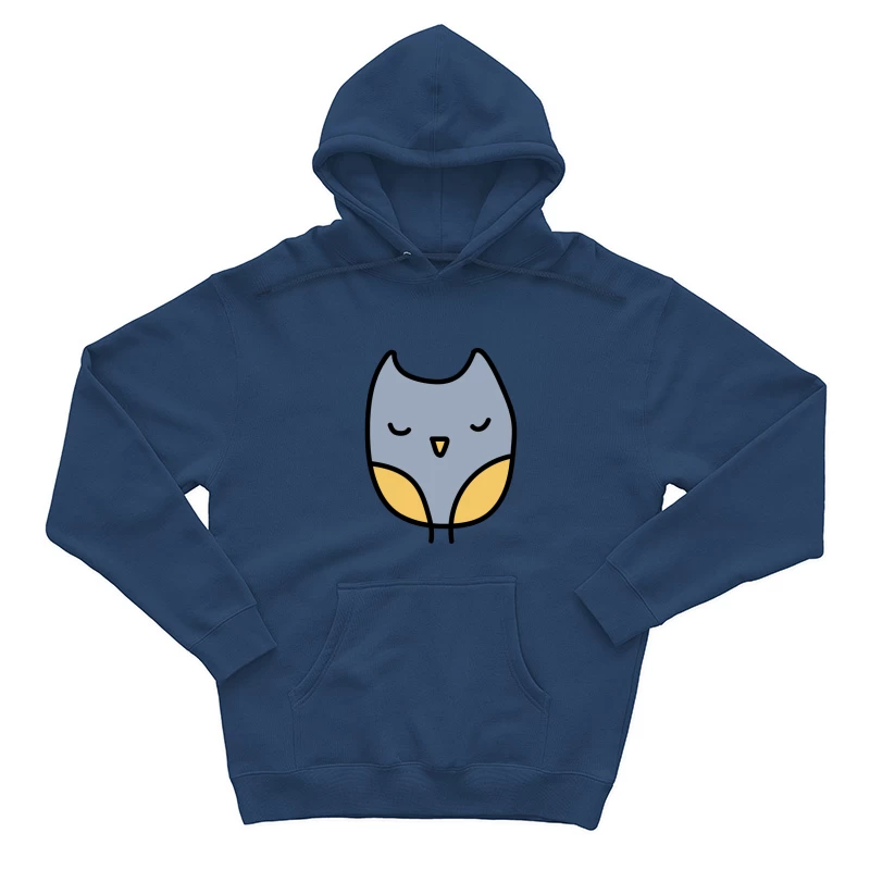 Illustration de hibou coloré Homme Sweat à capuche