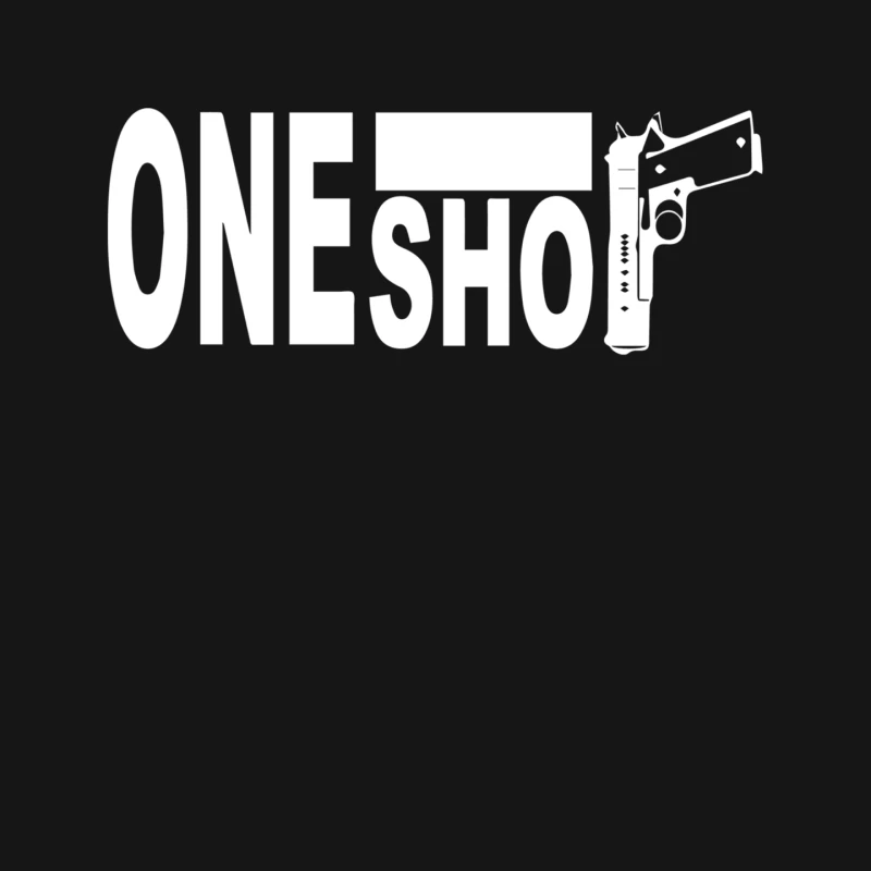One shot  9mm Fight Mouse Pad