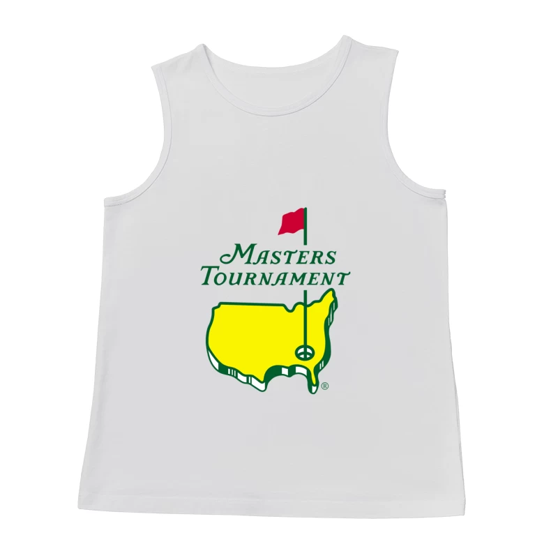 The Masters Tournament Official Logo - Augusta National Golf Championship Male Tank Top