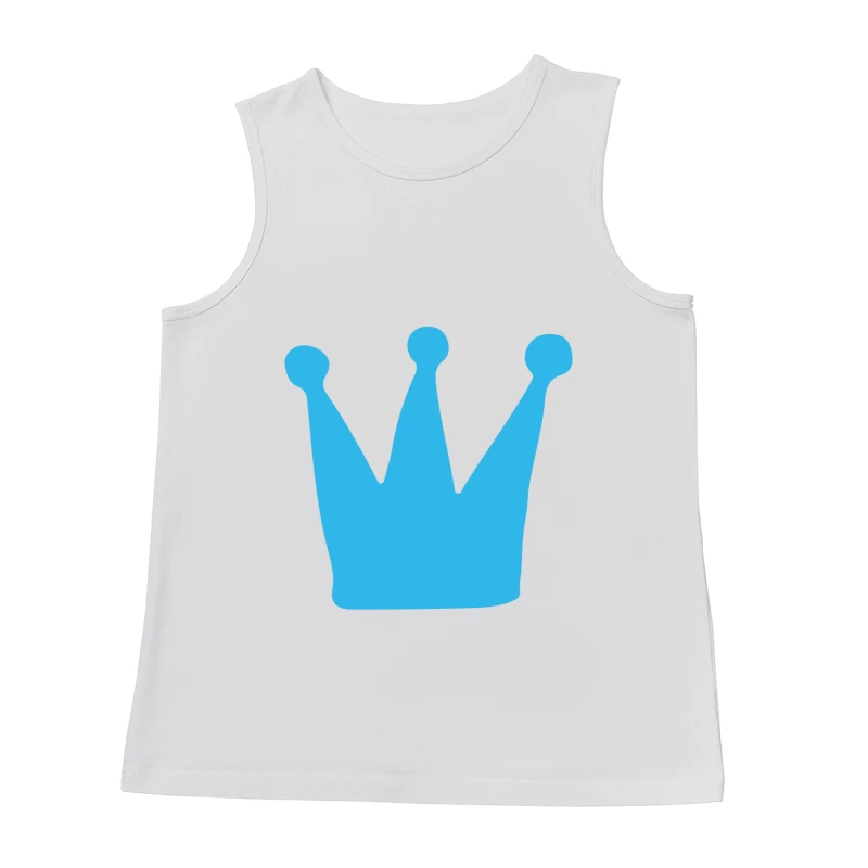 Icône Couronne Bleue Homme Débardeur