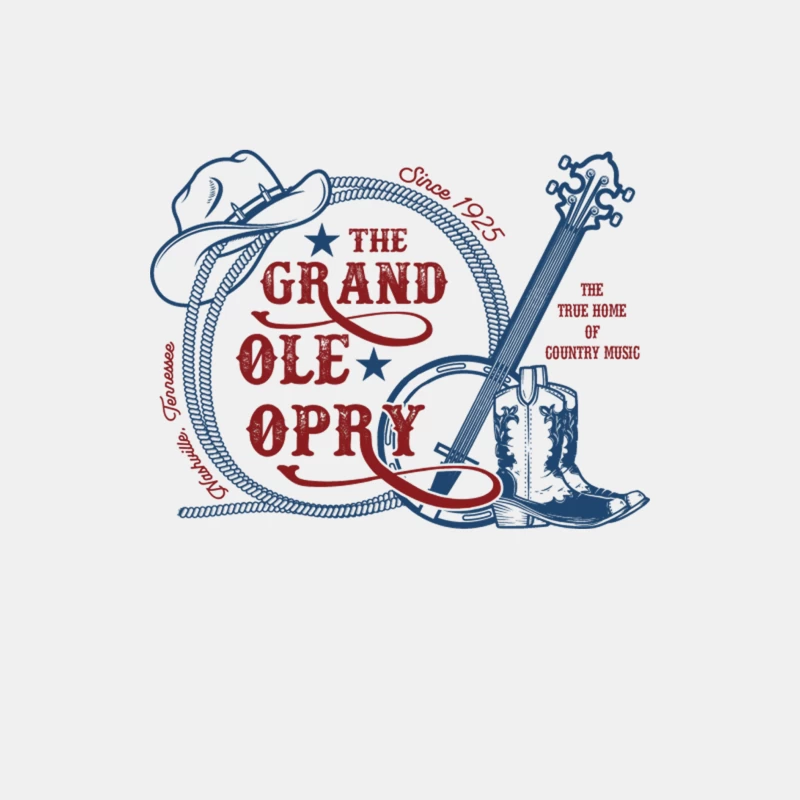 The Grand Ole Opry - The Home of Country Music Male Tank Top