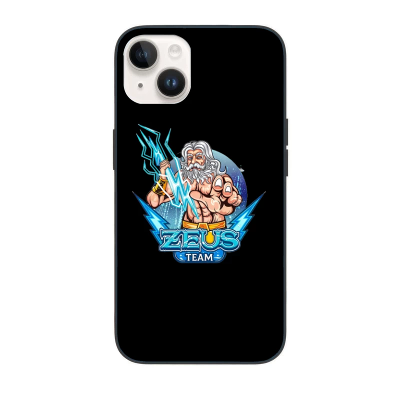 Team zeus logo Design iPhone Case