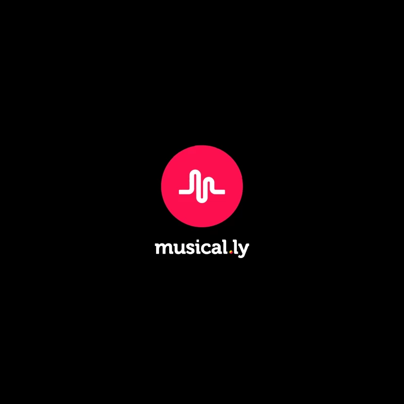 Musical.ly Social Media App Logo Design Coffee Mug