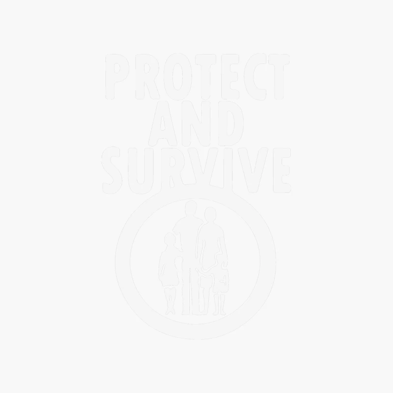 Protect And Survive Cotton Tote Bag