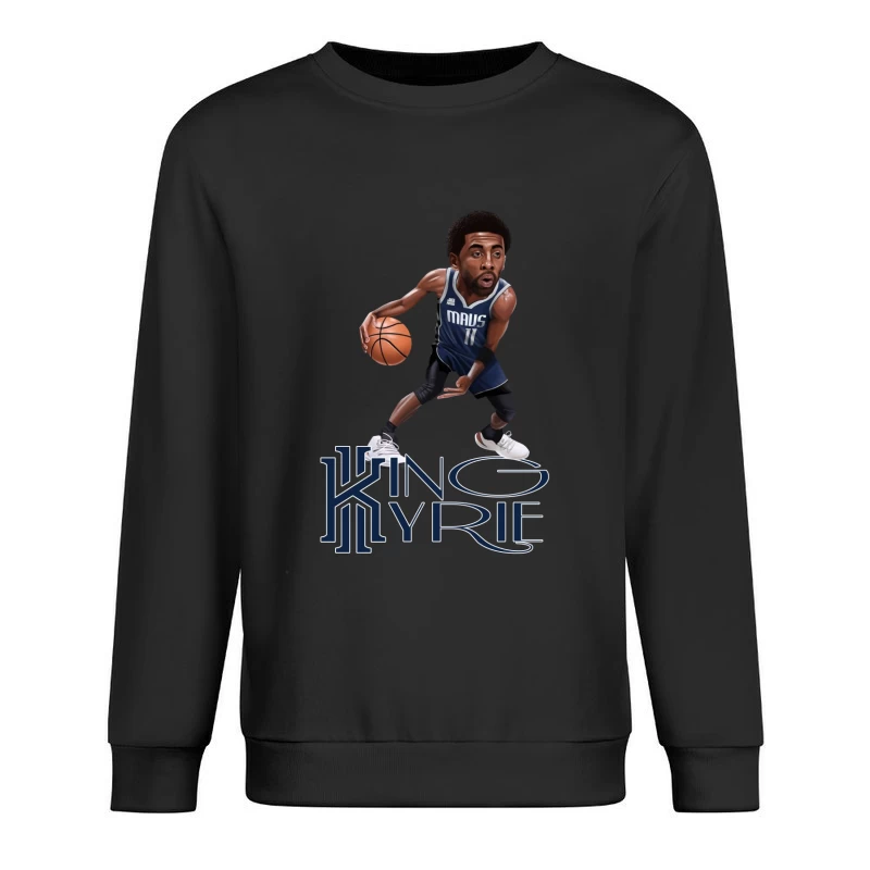 Dallas Mavericks - Kyrie Irving - KING KYRIE Male Pullover Sweatshirt