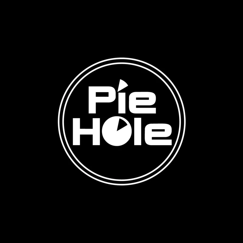 The Pie Hole Throw Pillow