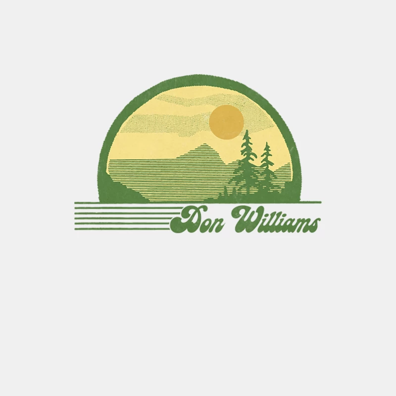 Don Williams  Retro Style Country Fan Design Male Tank Top