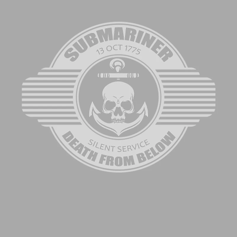 Submarine Service Male Pullover Hoodie
