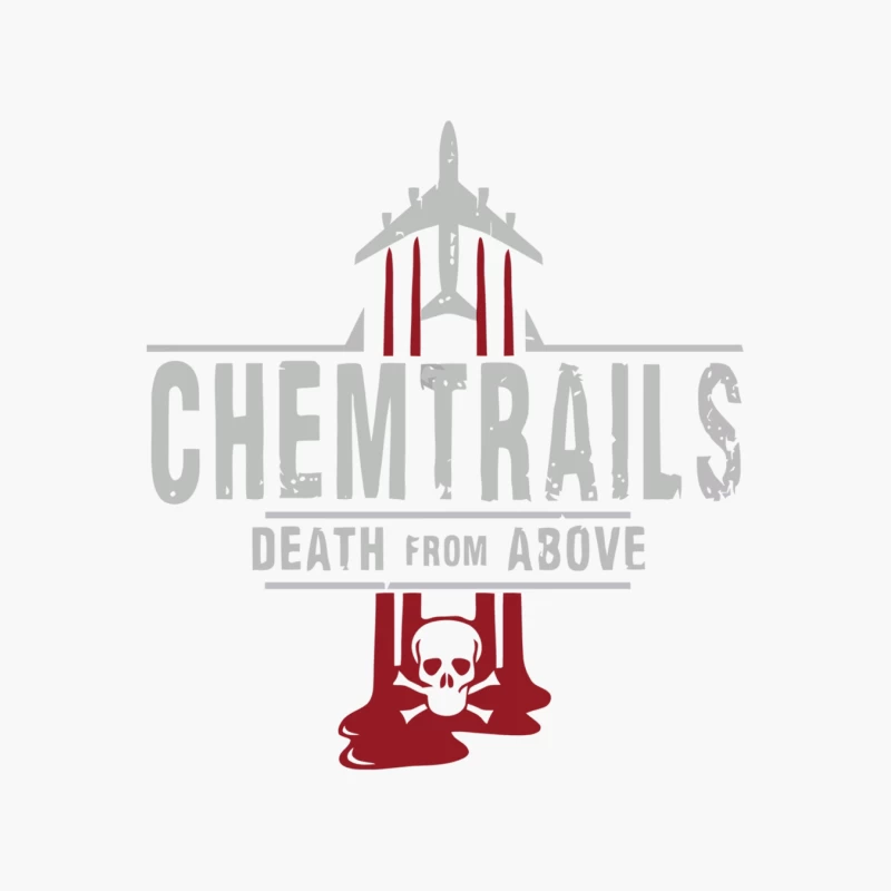 Chemtrails Conspiracy Theory Propaganda Image Cotton Tote Bag