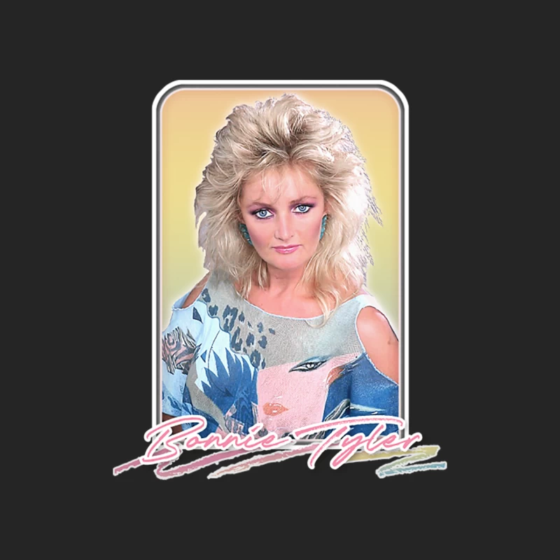 Bonnie Tyler  80s Aesthetic Fan Art Design Female Pullover Sweatshirt