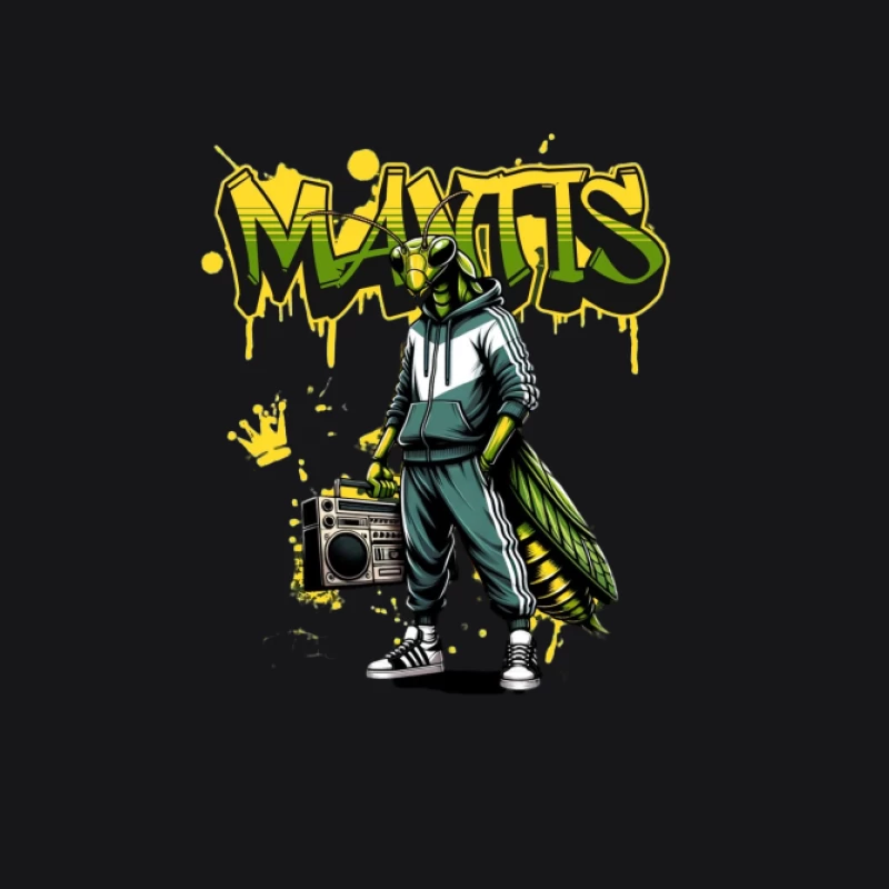 Mante Graffiti avec Boombox Homme Sweat à capuche