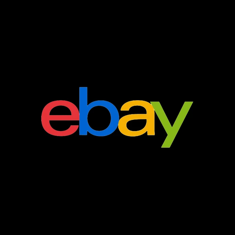 eBay Official Multicolored Logo Pin