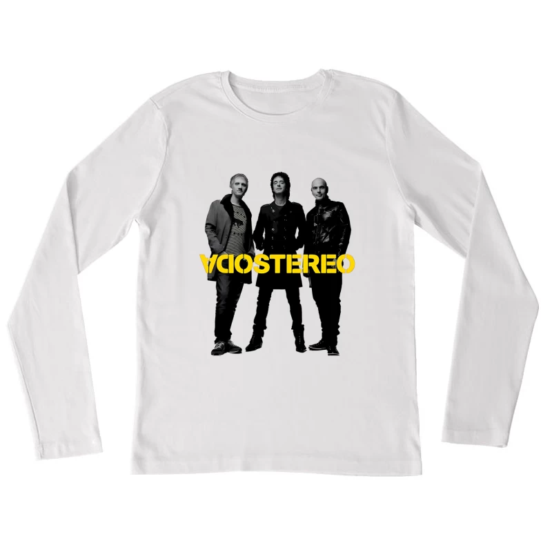 Soda Stereo Band 2 Female Long Sleeve T-Shirt