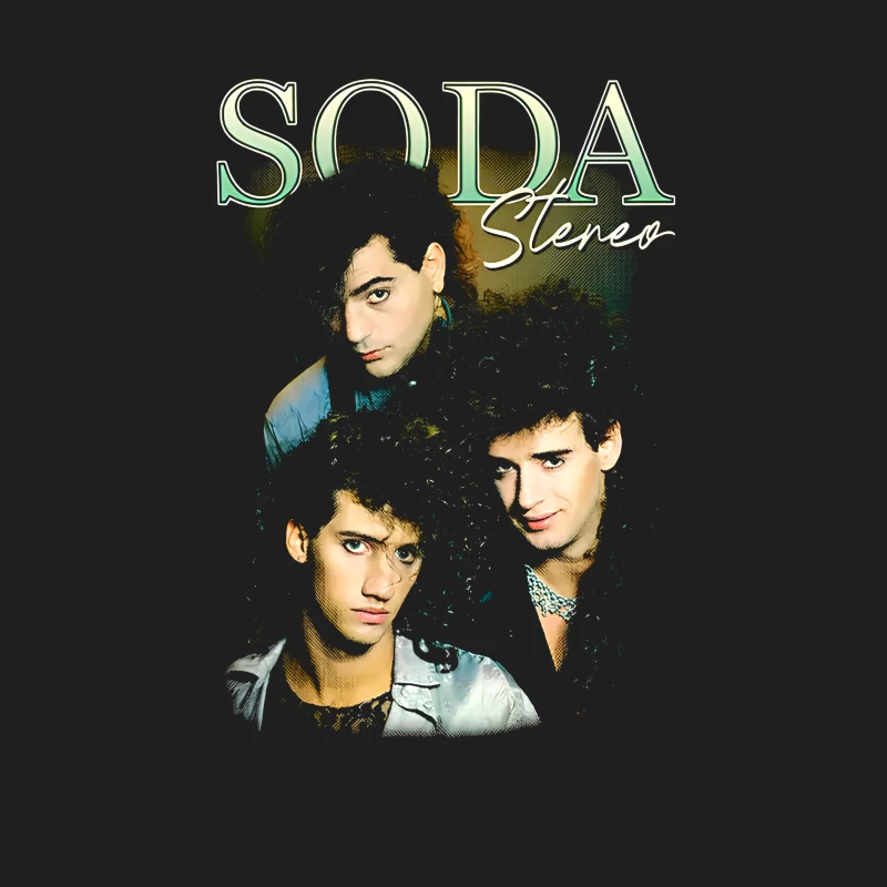 Soda Stereo Band Vintage Male Tank Top