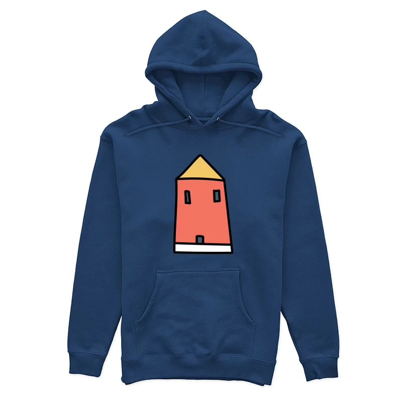Maison simple avec toit Femme Sweat à capuche