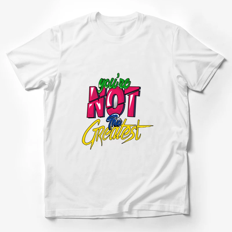Inspirierende Grafik mit kontrastreichen Farben Herren T-Shirt
