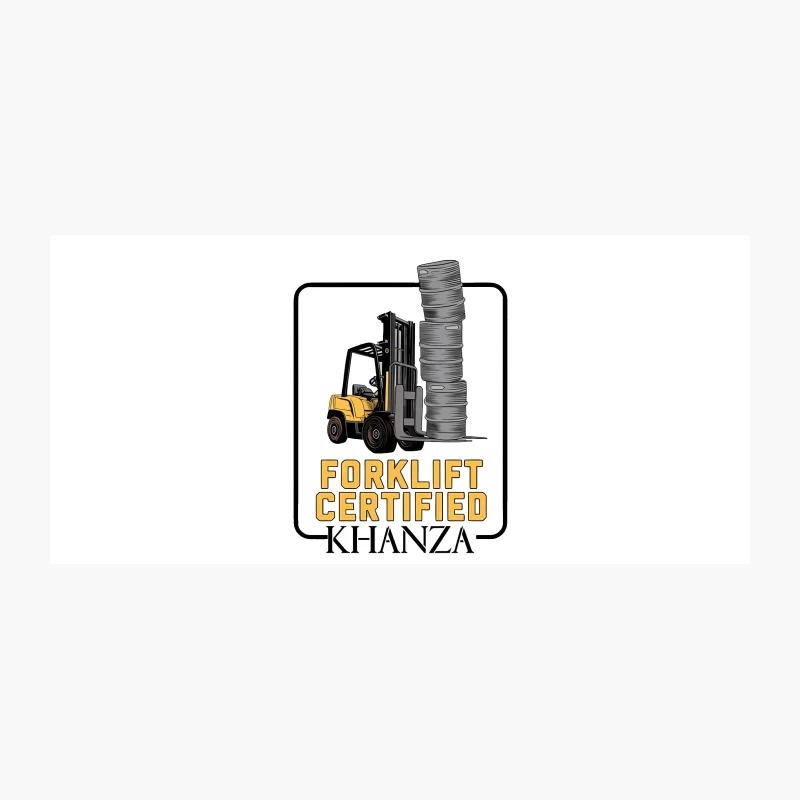 Forklift Certification Industrial Safety Equipment Logo Coffee Mug
