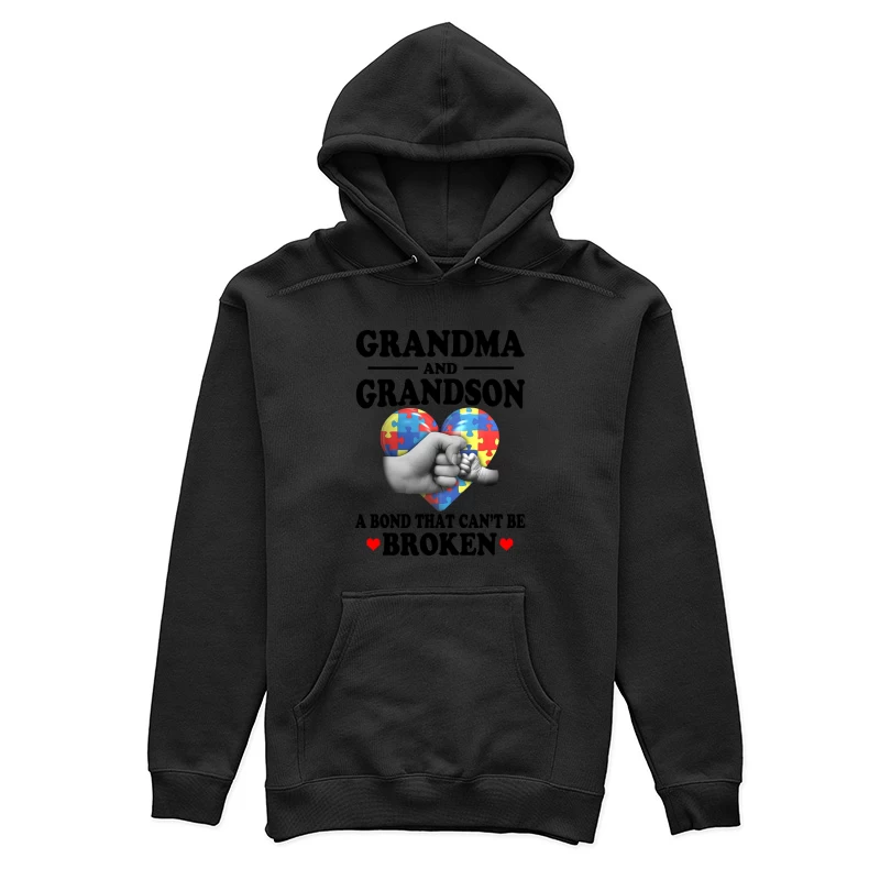 Amour et solidarité autistique Femme Sweat à capuche
