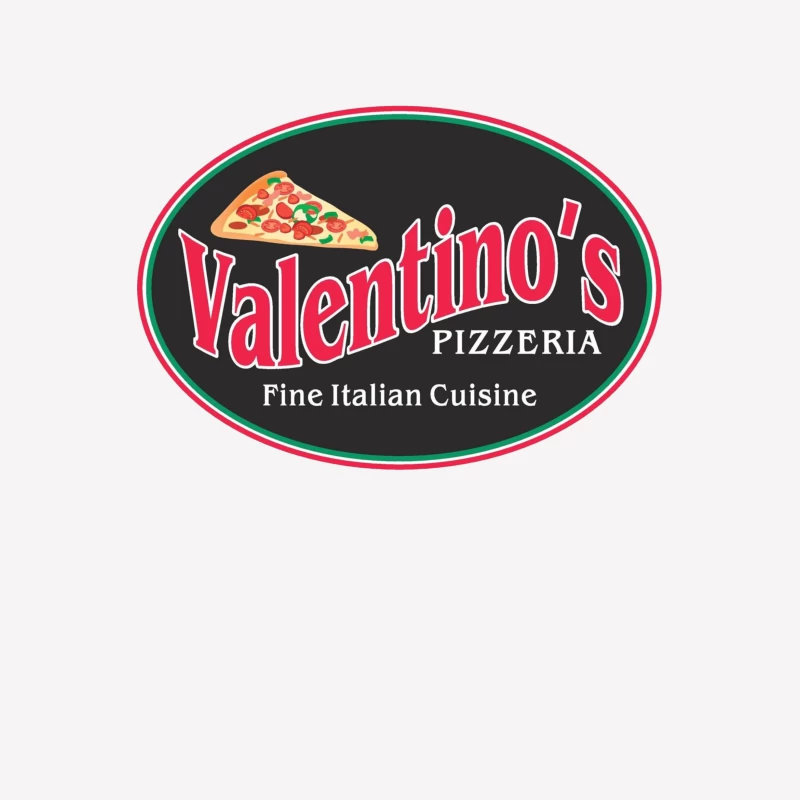 Valentino's Pizza Classic Italian Male T-Shirt