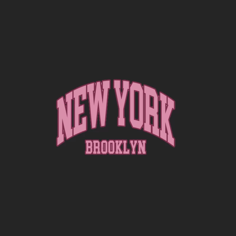 Design Grafico New York Brooklyn Felpa pullover Uomo
