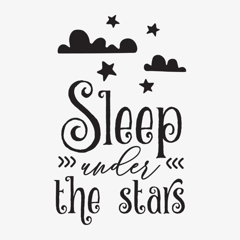 Dormir sous les étoiles Femme Manches Longues T-Shirt