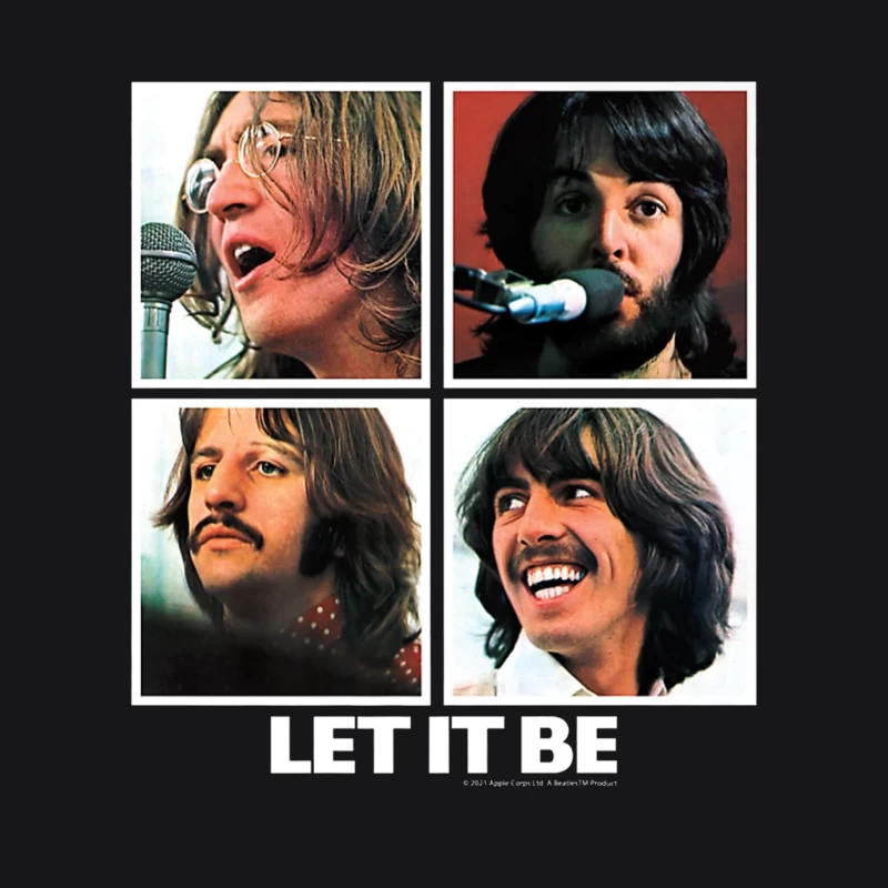 Four Classic Snapshots from The Let It Be Recording Sessions Female Pullover Hoodie