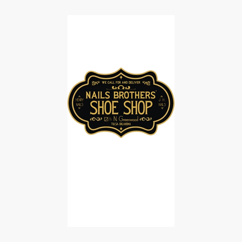 Nails Brothers Shoes - Black Wall Street - Tulsa 1921 iPhone Case