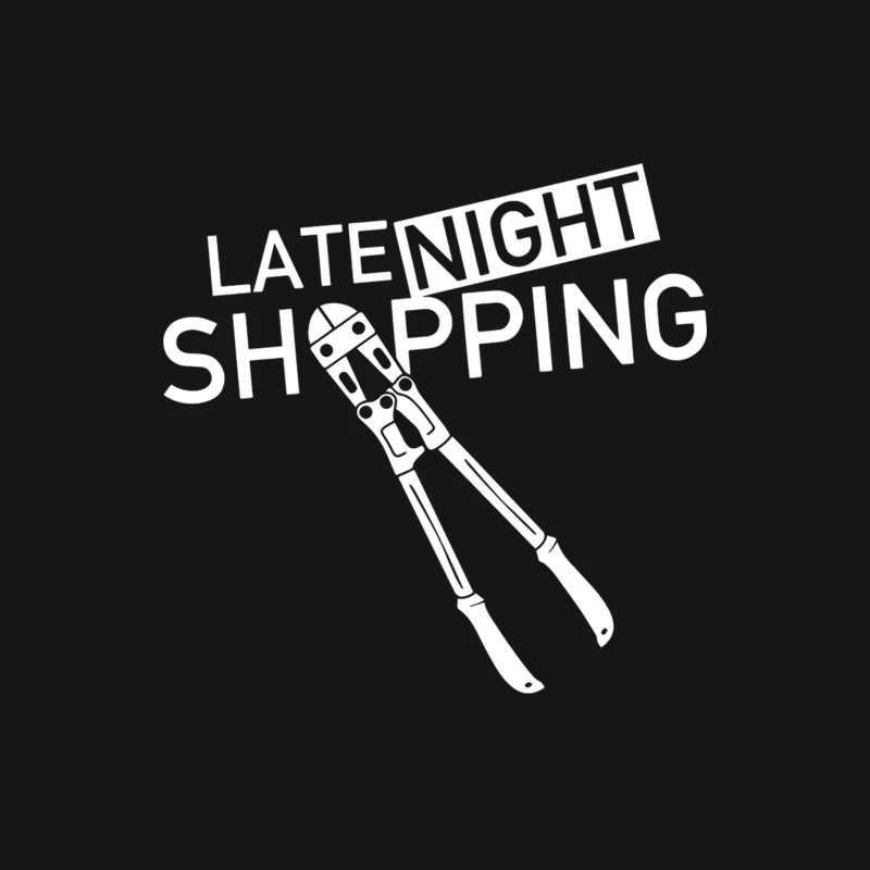 Late Night Shopping Female Long Sleeve T-Shirt