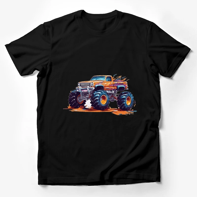 Monstertruck im Cartoon-Stil Herren T-Shirt