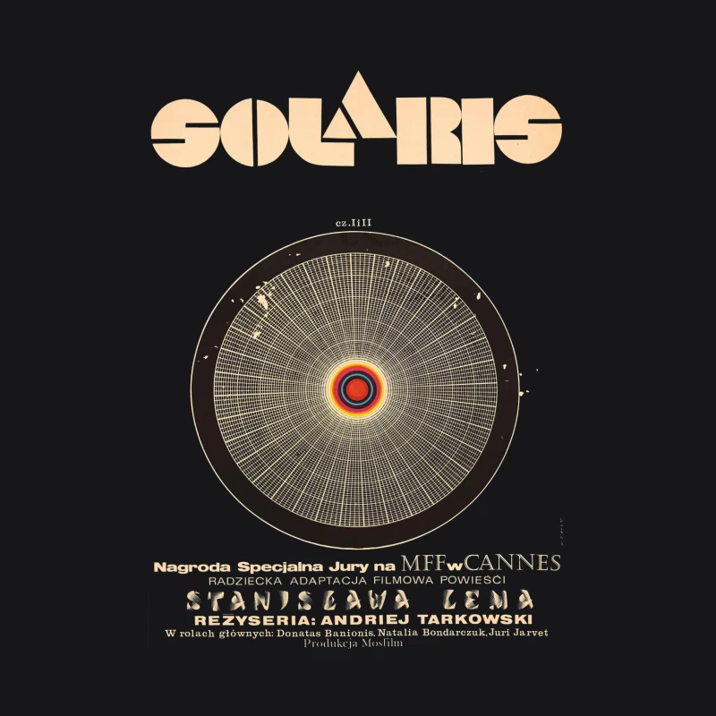 Solaris Vintage Tarkovsky Soviet Male Pullover Hoodie