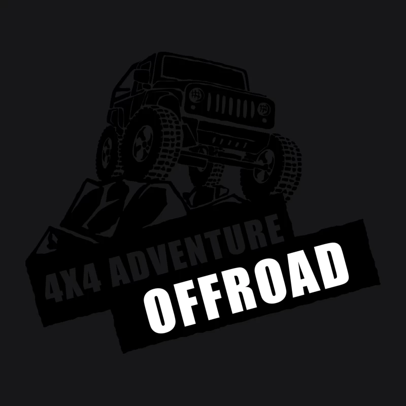 Silhouette de Jeep Offroad Homme Sweat à capuche
