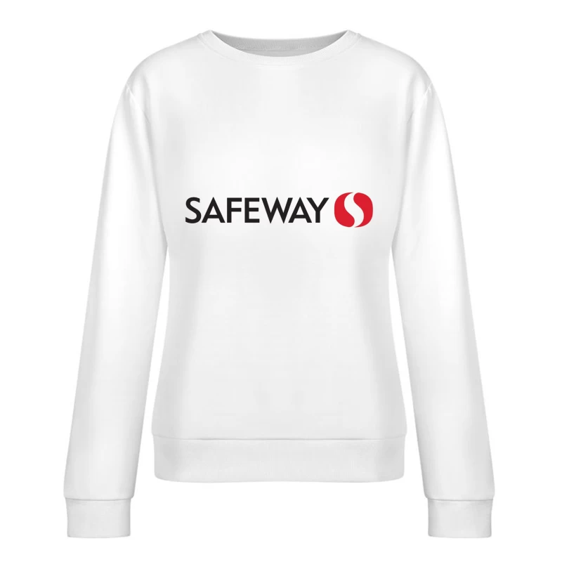 Safeway Supermarket Retail Logo Female Pullover Sweatshirt