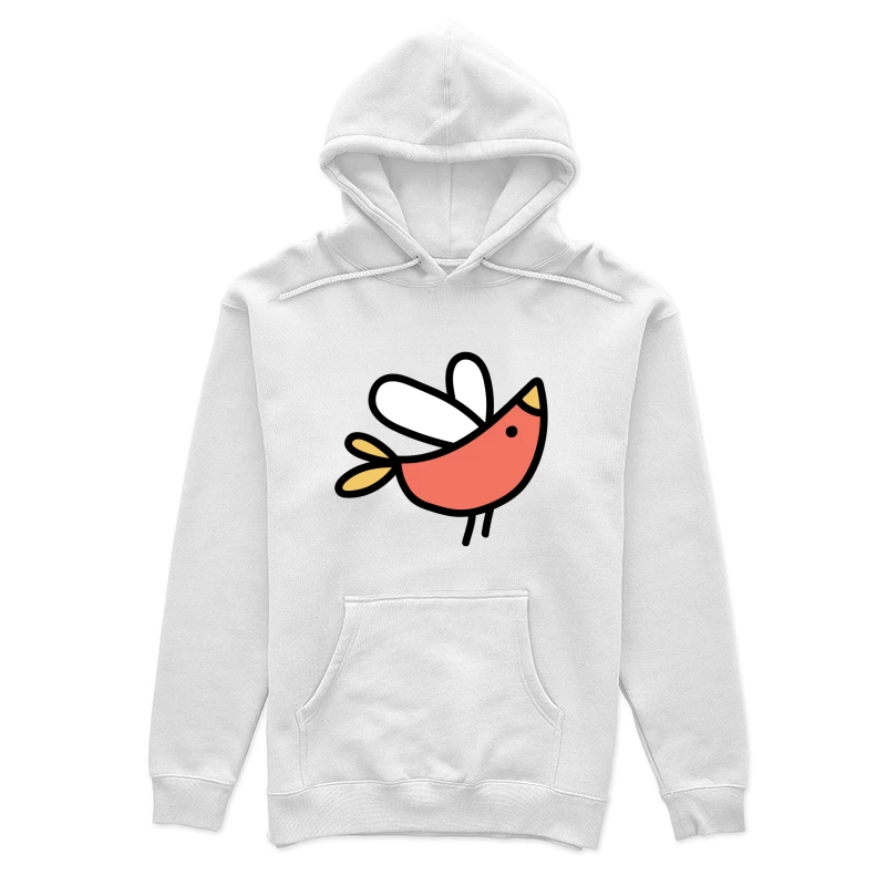 Oiseau coloré en vol Femme Sweat à capuche