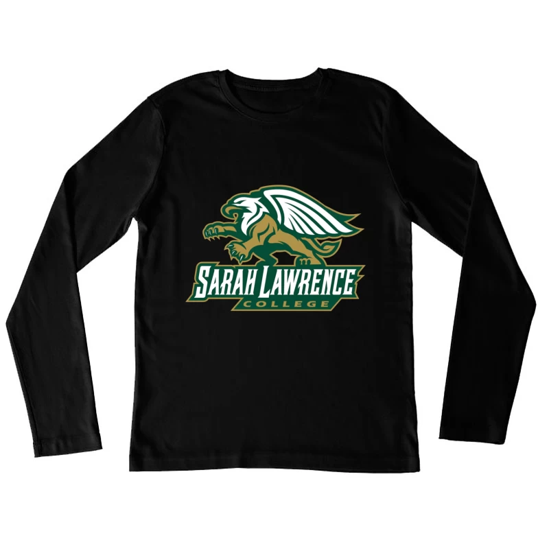 Sarah Lawrence College Griffin Athletic Logo Female Long Sleeve T-Shirt