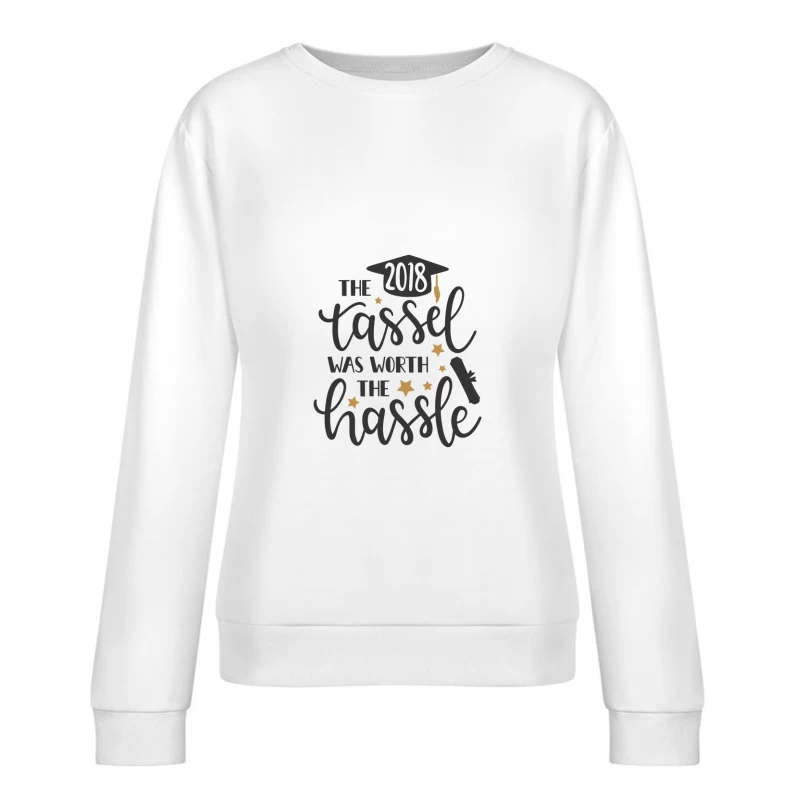 Citation de graduation 2018 Femme Sweat-shirt à enfiler