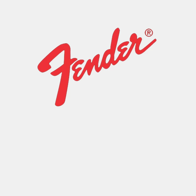 Fender Musical Instruments Corporation Red Logo Male Tank Top