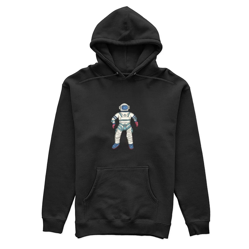 Astronautenanzug Illustration Damen Pullover Hoodie