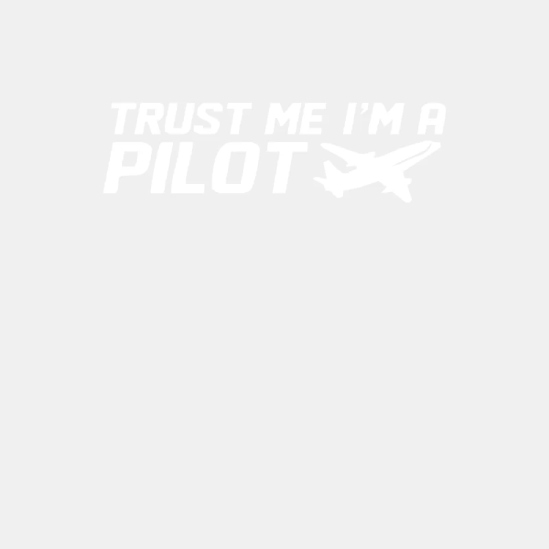 Trust me, I_m a Pilot - captain airplane flight crew plane airport tee Male Tank Top