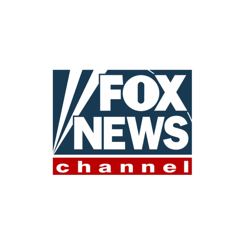 Channel Fox News Logo Throw Pillow